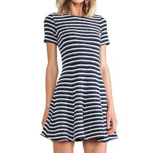 Theory "Albita" Striped Dress